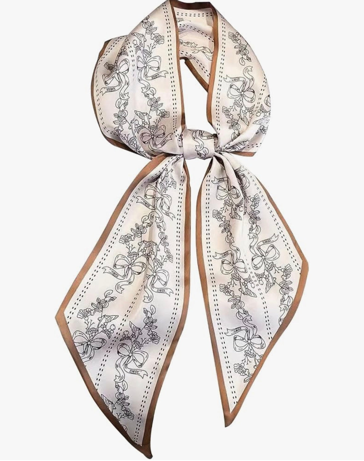Silky Satin Fashion Scarf