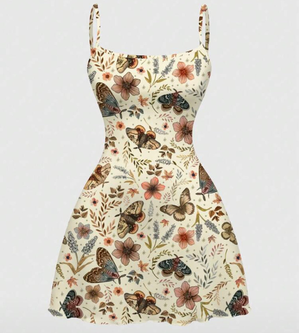 Fairy Butterfly Mini Dress