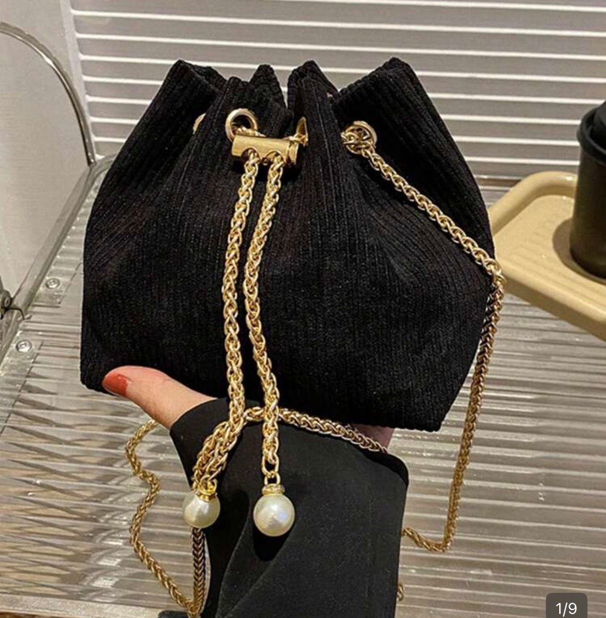 Mini Drawstring Crossbody Bag