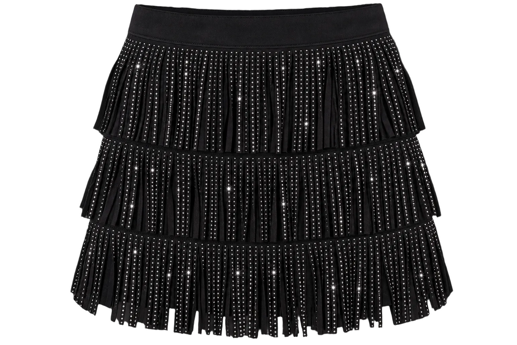Sparkle Fringe Skirt