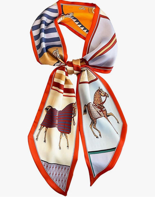 Silky Satin Fashion Scarf