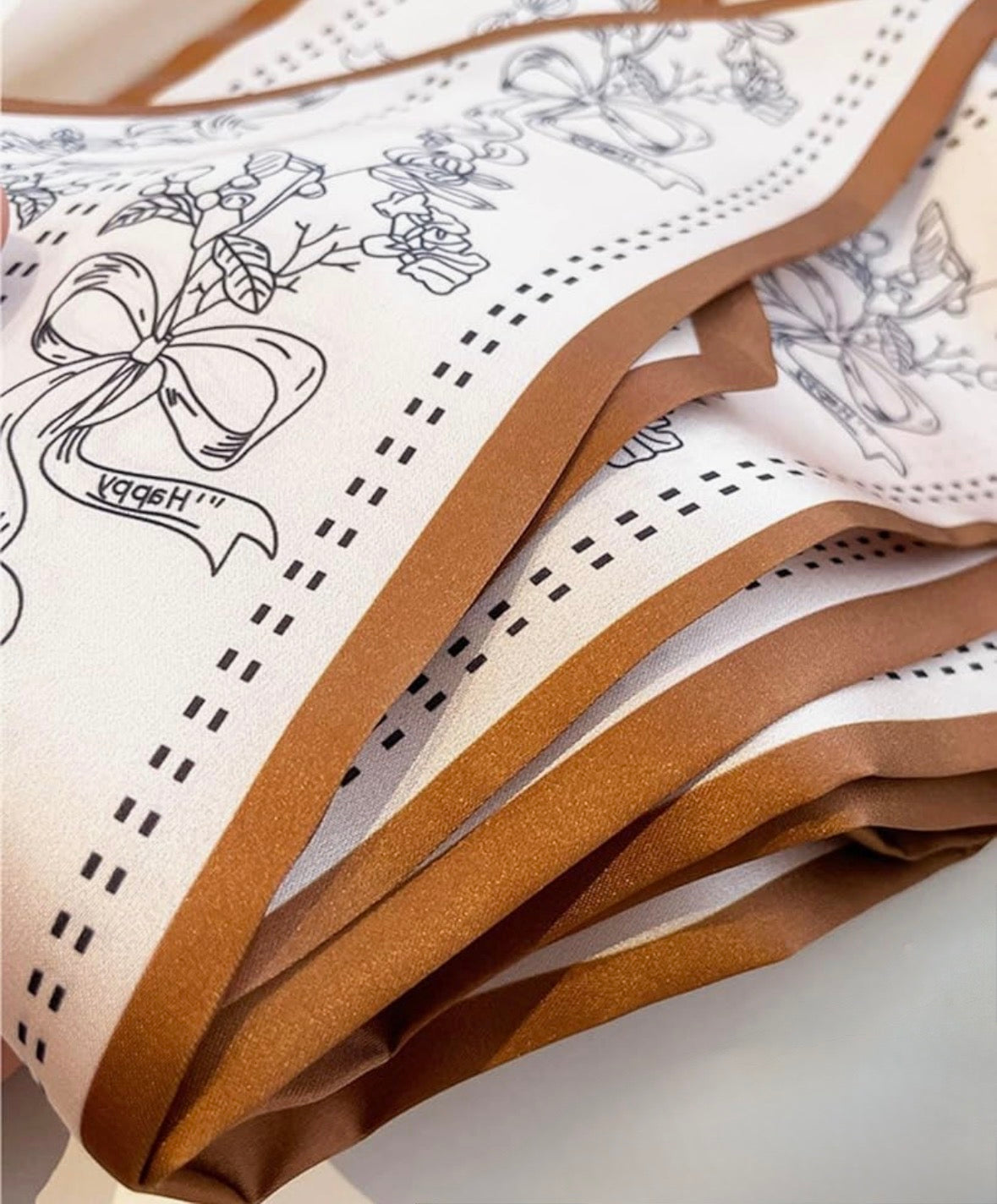 Silky Satin Fashion Scarf