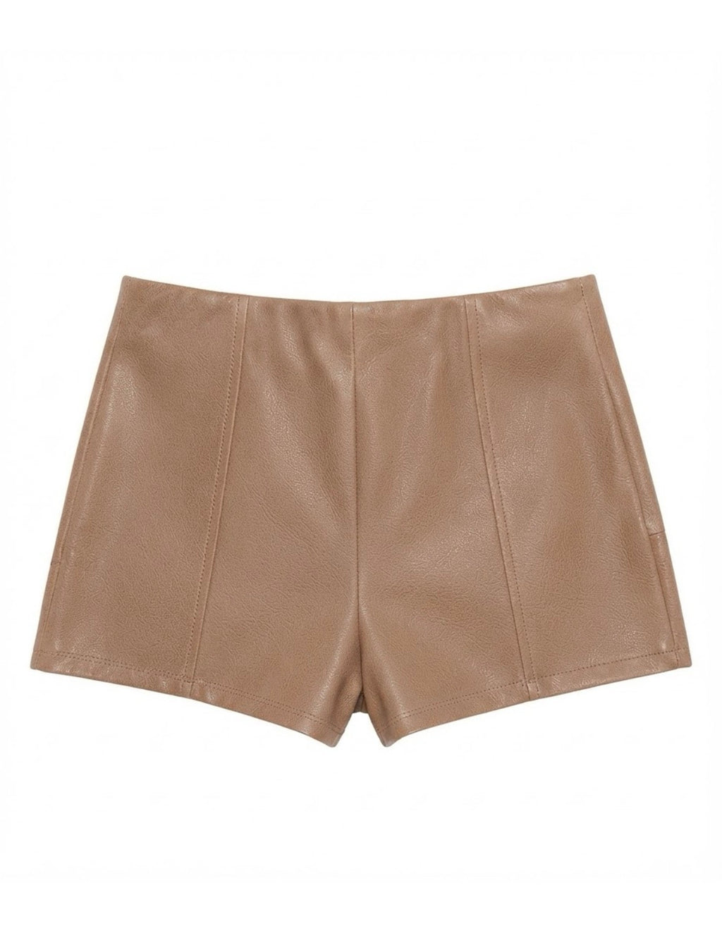 Pu Leather Shorts