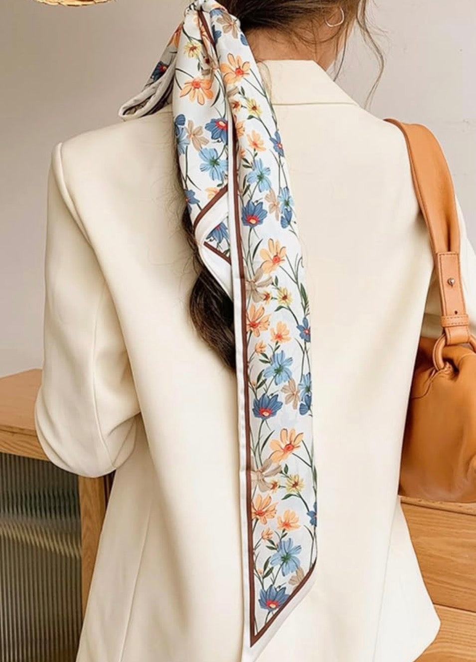 Silky Satin Fashion Scarf