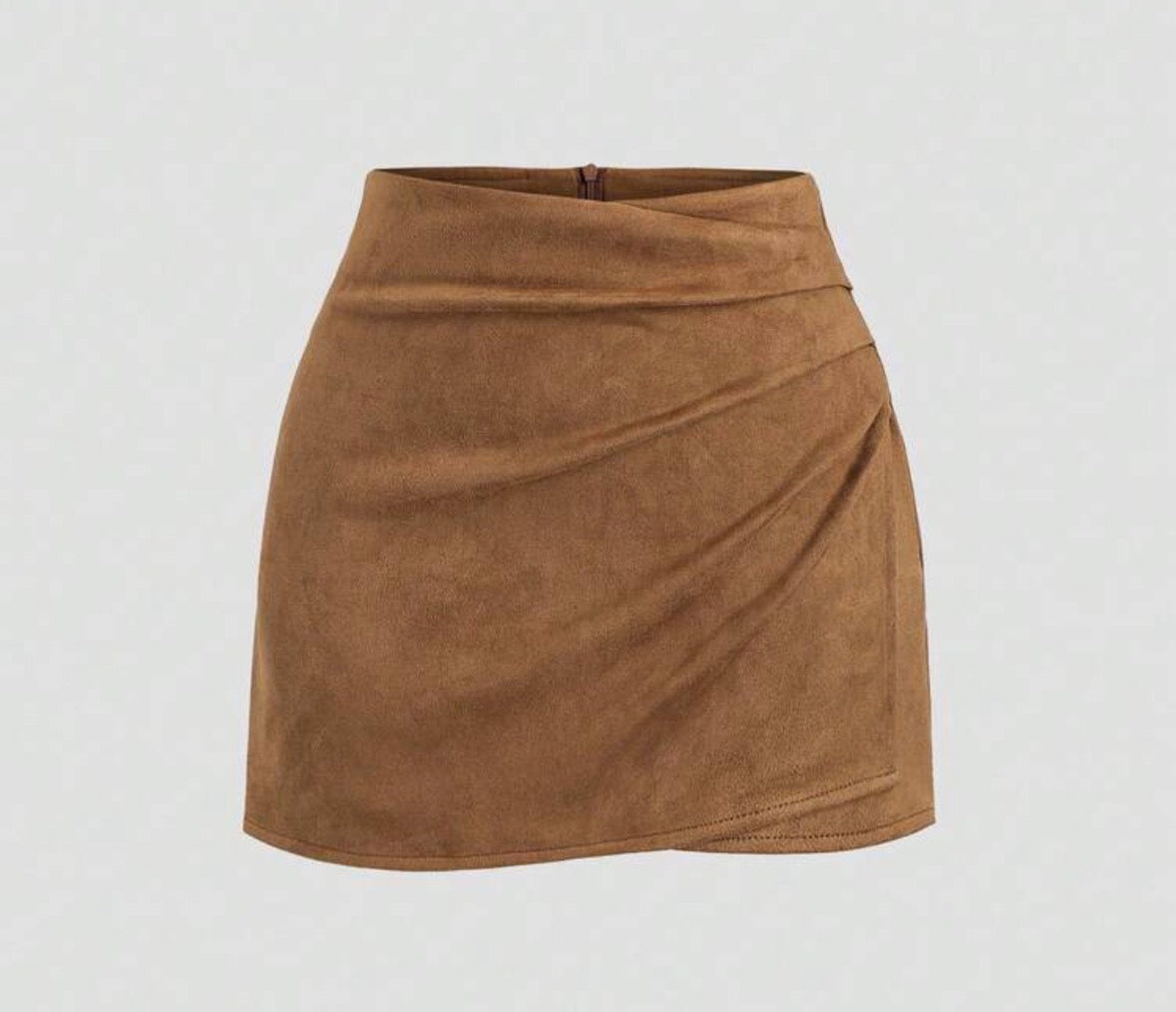 Pleated Bodycon Skirt