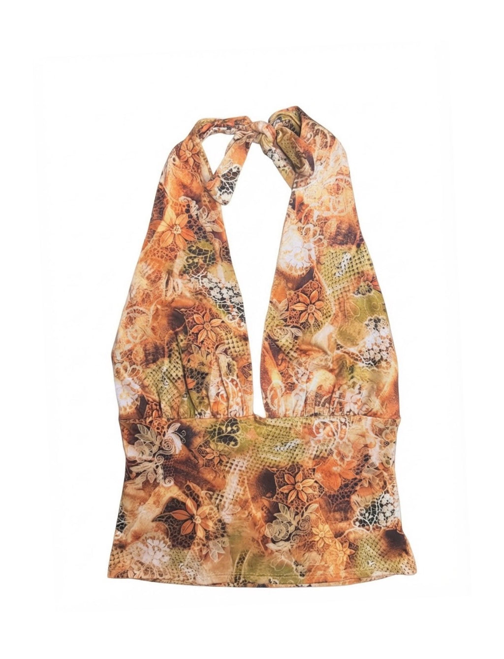 Floral Halter Top