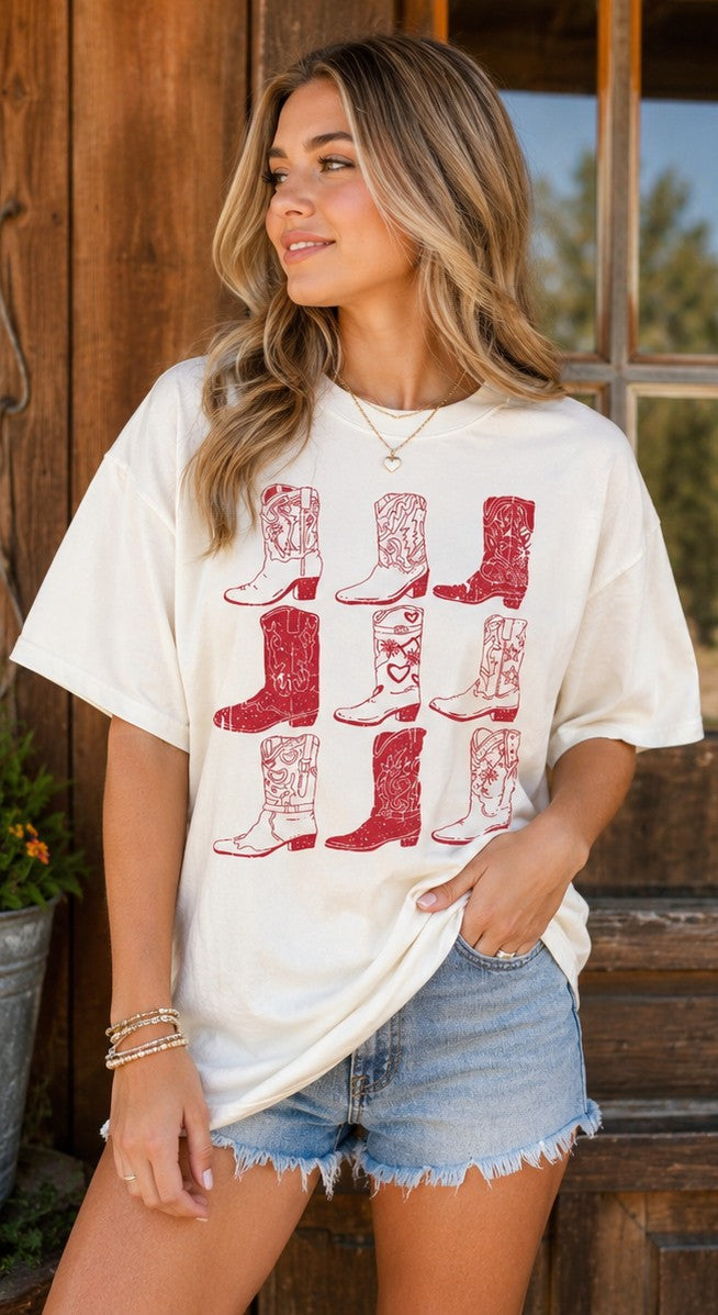 9 Boots T-Shirt